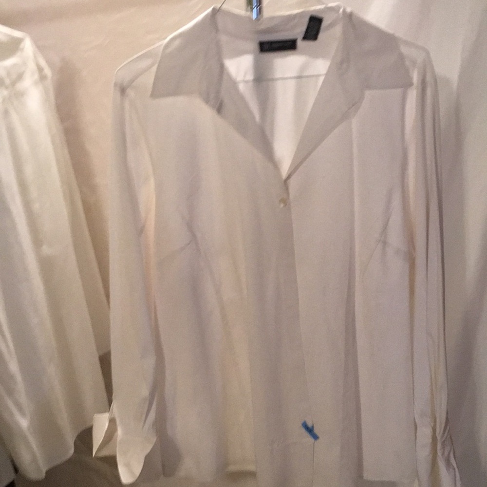 COPY - White blouse Size 20W from INC